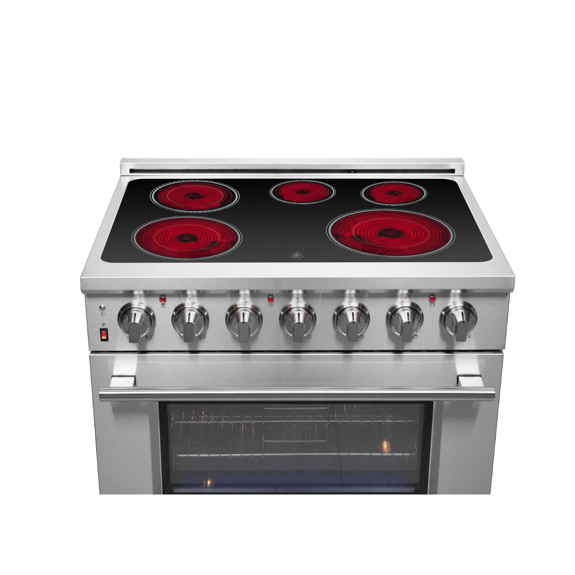 FORNO Massimo 36" Freestanding Chef Door Electric Range - Image 5