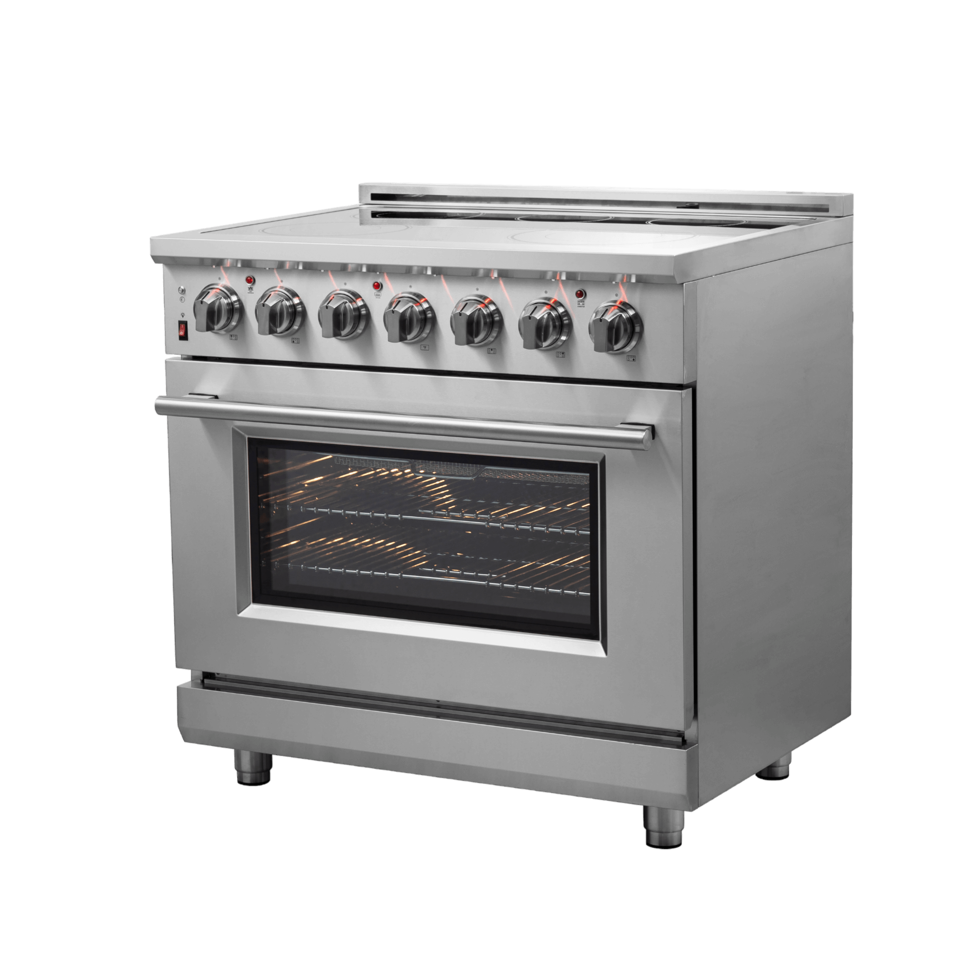 FORNO Massimo 36" Freestanding Chef Door Electric Range - Image 6
