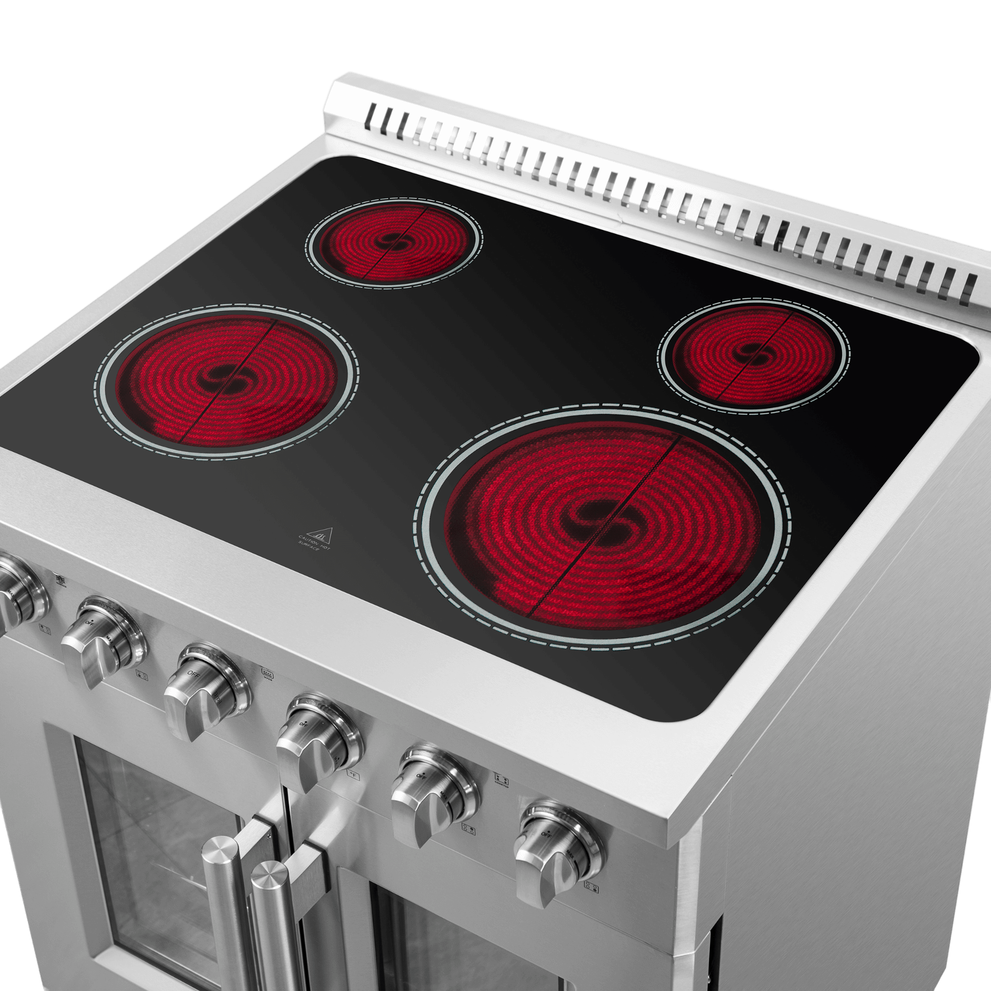 FORNO Galiano 30" Freestanding French Door Electric Range - Image 7