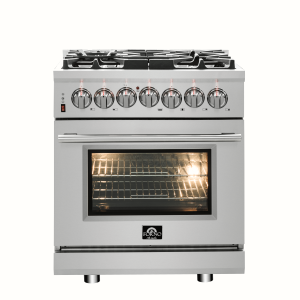 FORNO Massimo 30″ Freestanding Dual Fuel Range
