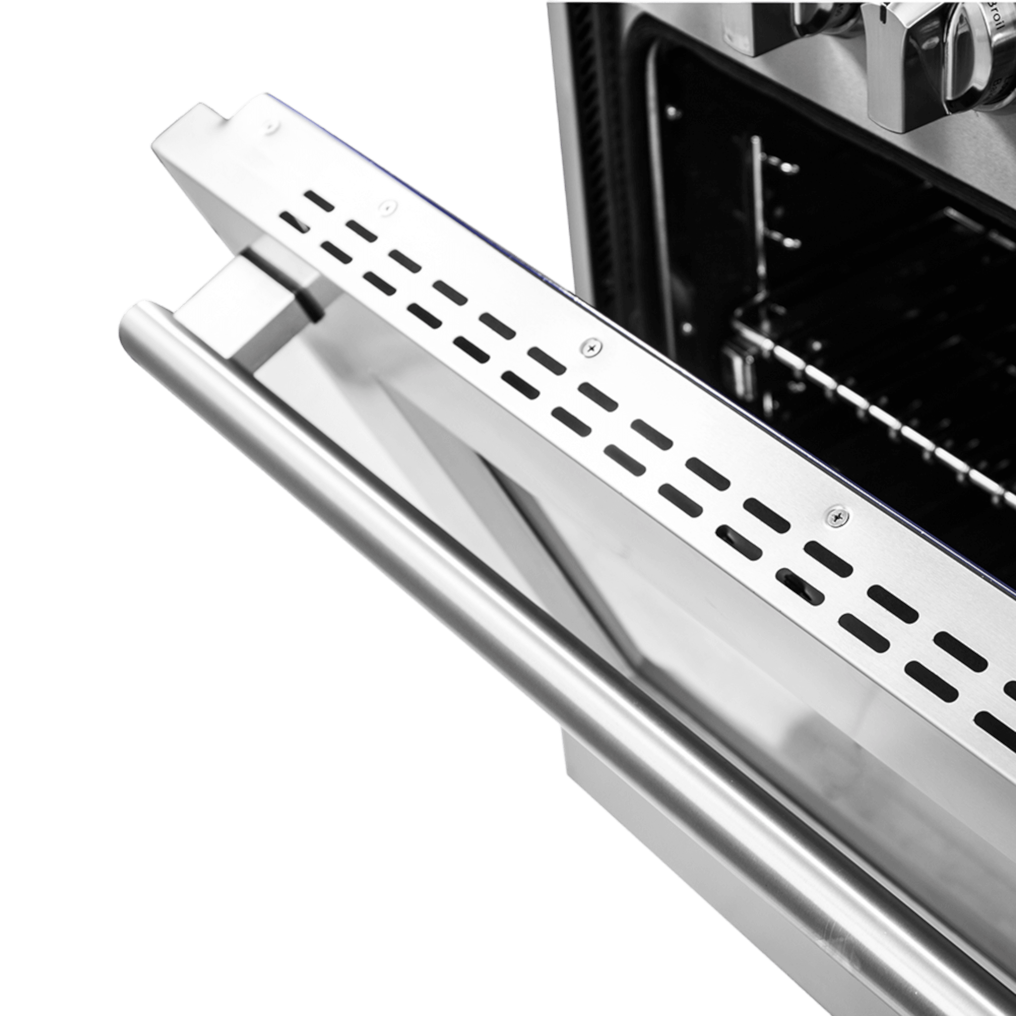 FORNO  Capriasca 30-inch Dual Fuel Range Stainless Steel, 5 Burners, 4.32 cu.ft. True Convection Oven - Image 4