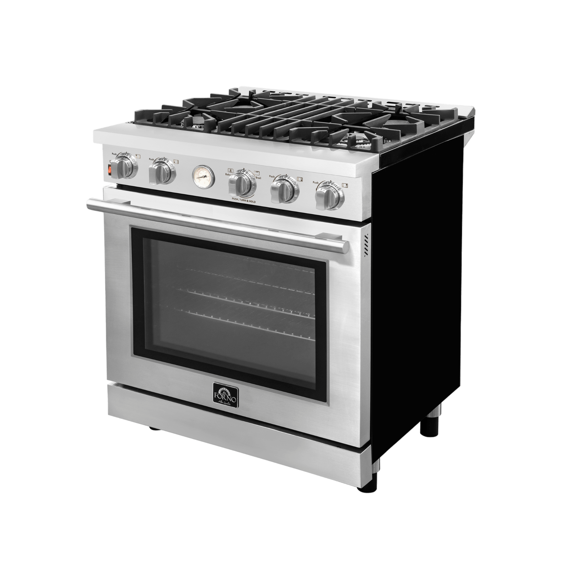 FORNO Livorno 30" Freestanding Gas Range - Image 3