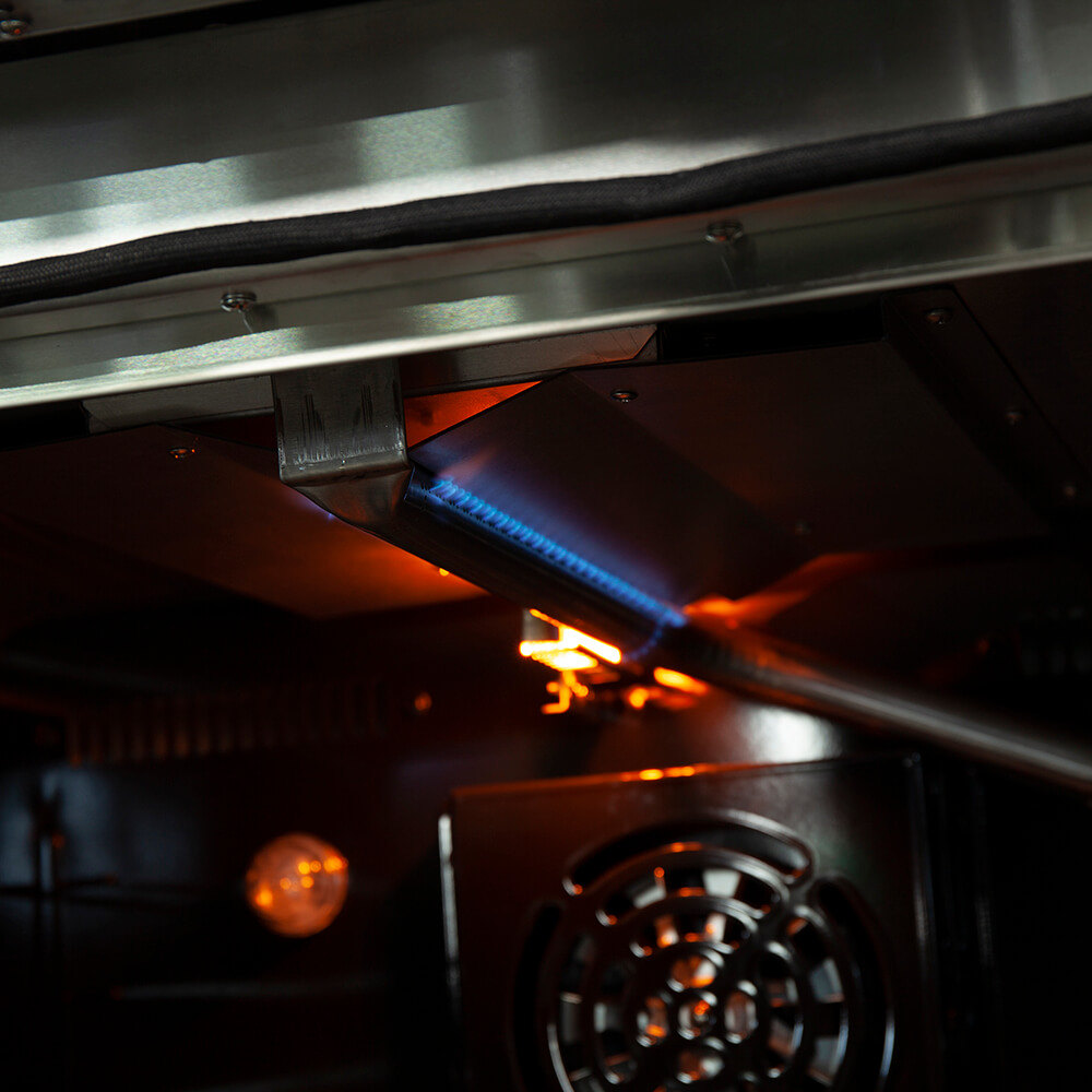 FORNO Galiano 36-inch Gas Range Stainless Steel, 6 Burners, 83,000 BTU, 5.36 cu.ft. Convection Oven - Image 10