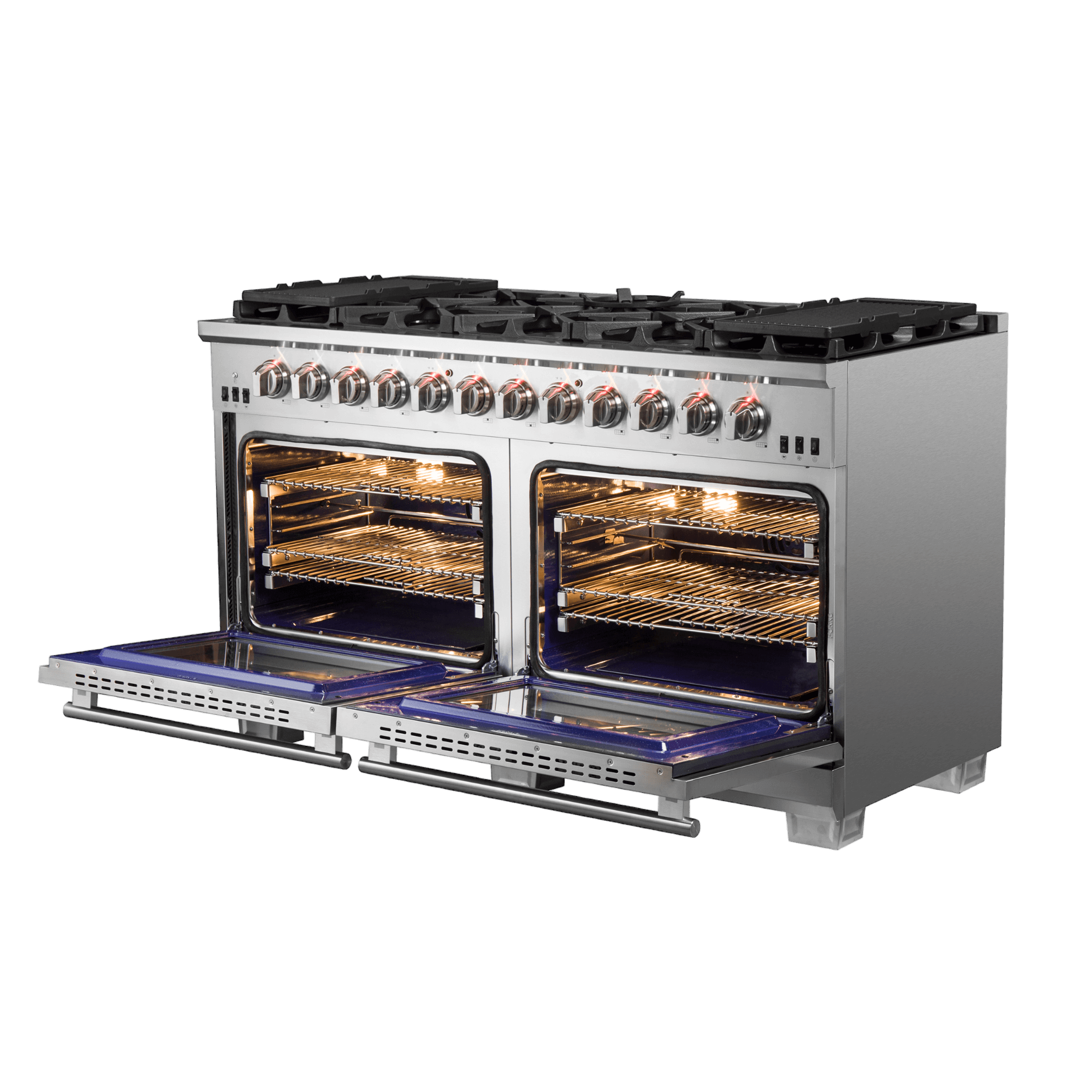 FORNO Capriasca 60" Freestanding Gas Range - Image 4