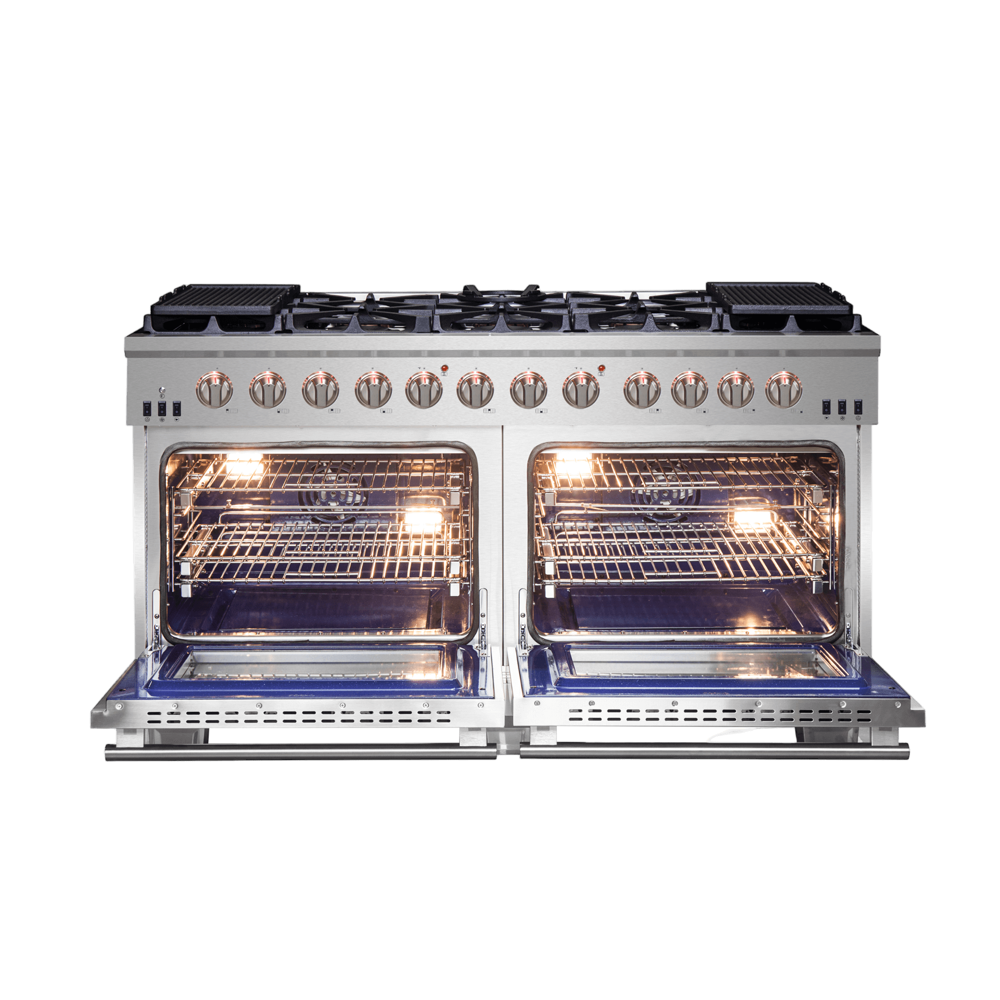 FORNO Capriasca 60" Freestanding Gas Range - Image 2