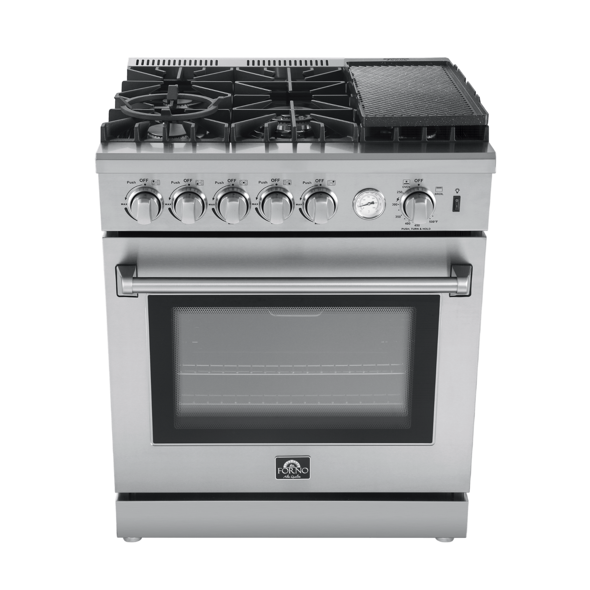 FORNO Lazio 30" Freestanding Gas Range - Image 4
