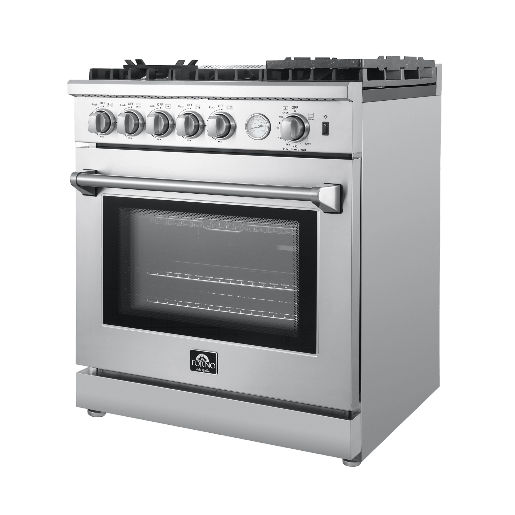 FORNO Lazio 30" Freestanding Gas Range - Image 3