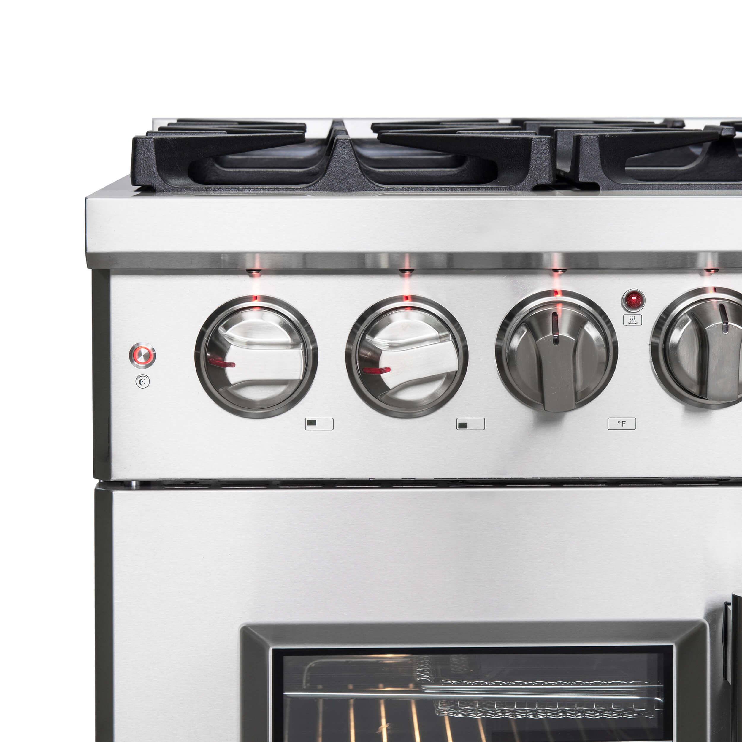 FORNO Massimo 36" Freestanding French Door Dual Fuel Range - Image 9