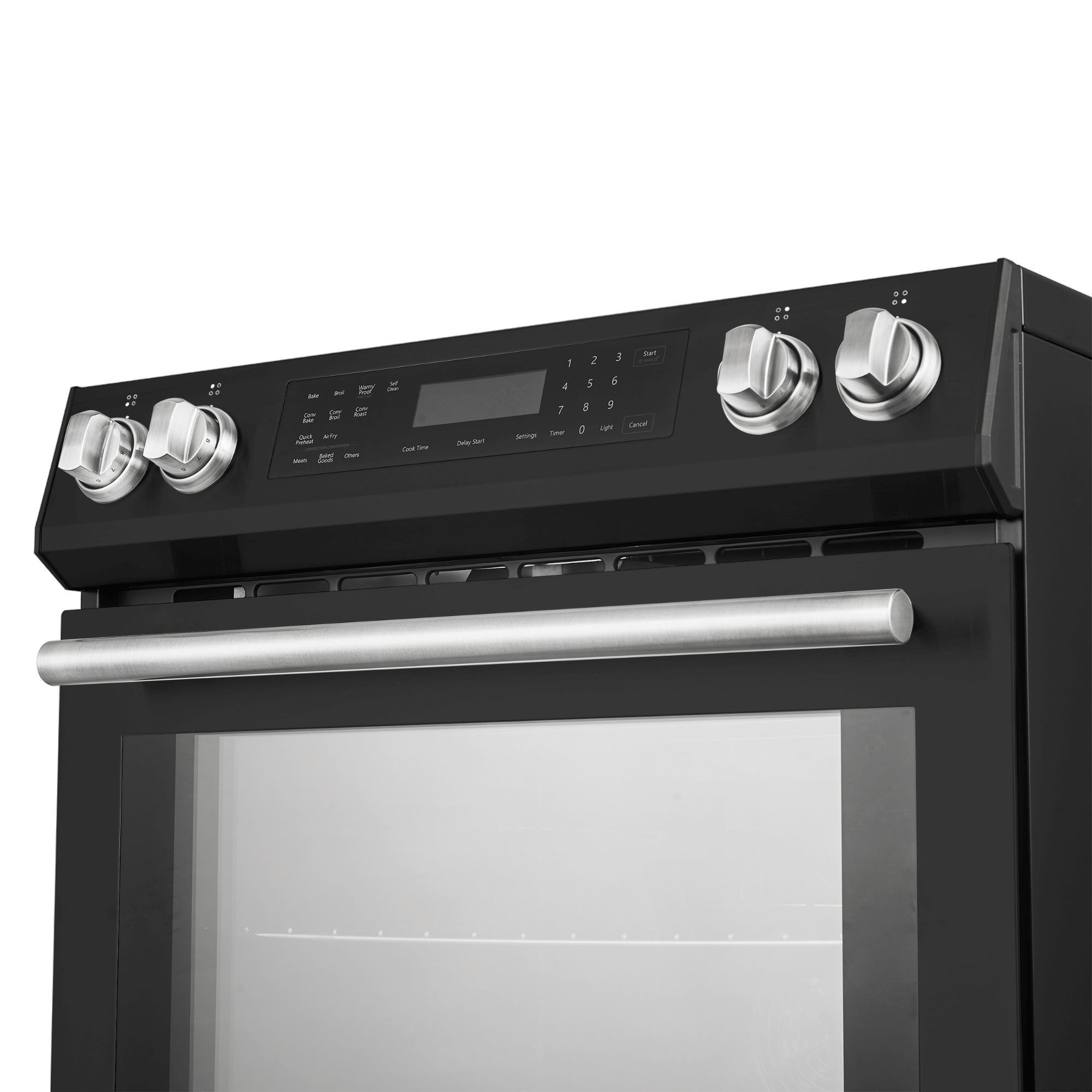 FORNO - Espresso Donatello 30-Inch Slide-In Induction Range Black - Image 4