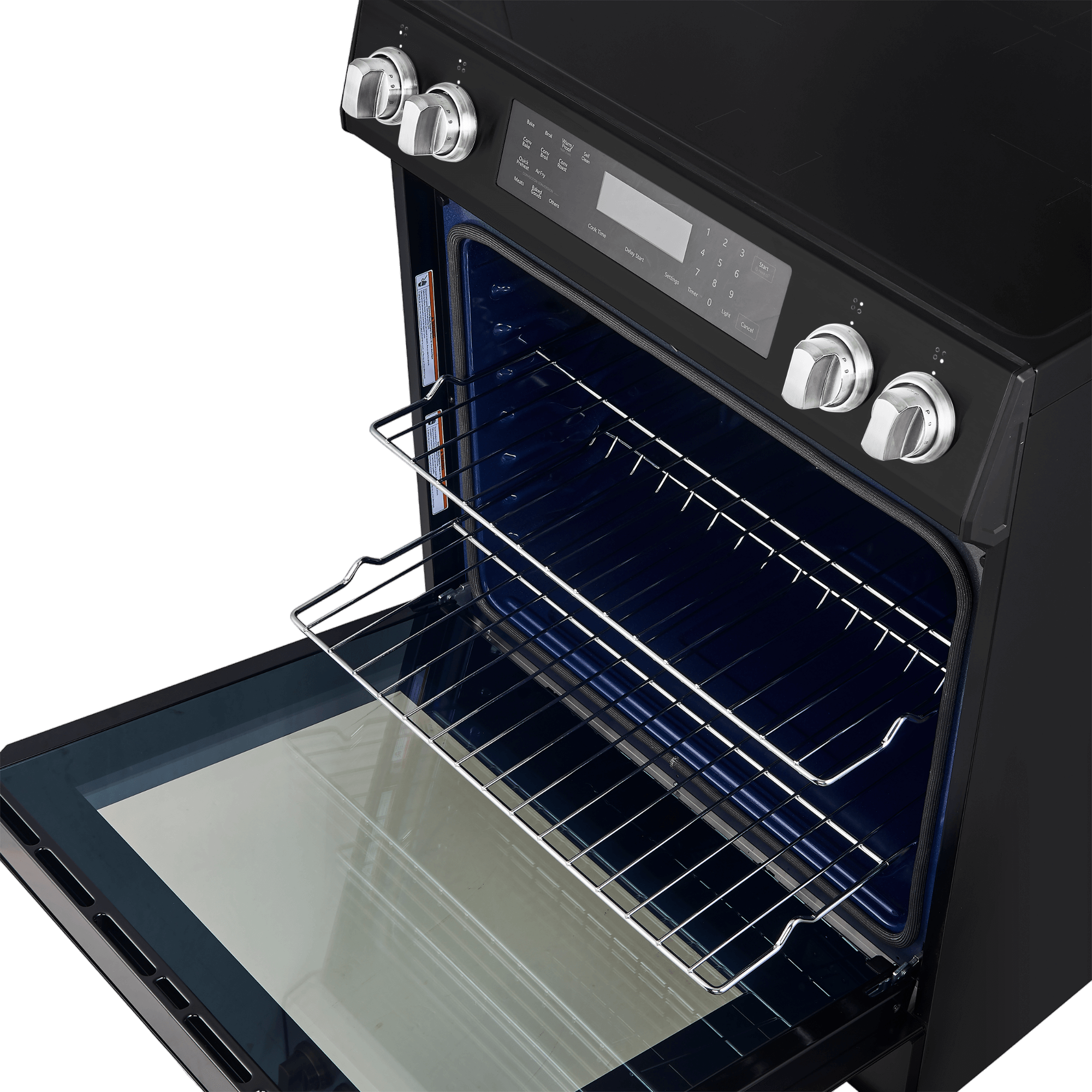 FORNO - Espresso Donatello 30-Inch Slide-In Induction Range Black - Image 3
