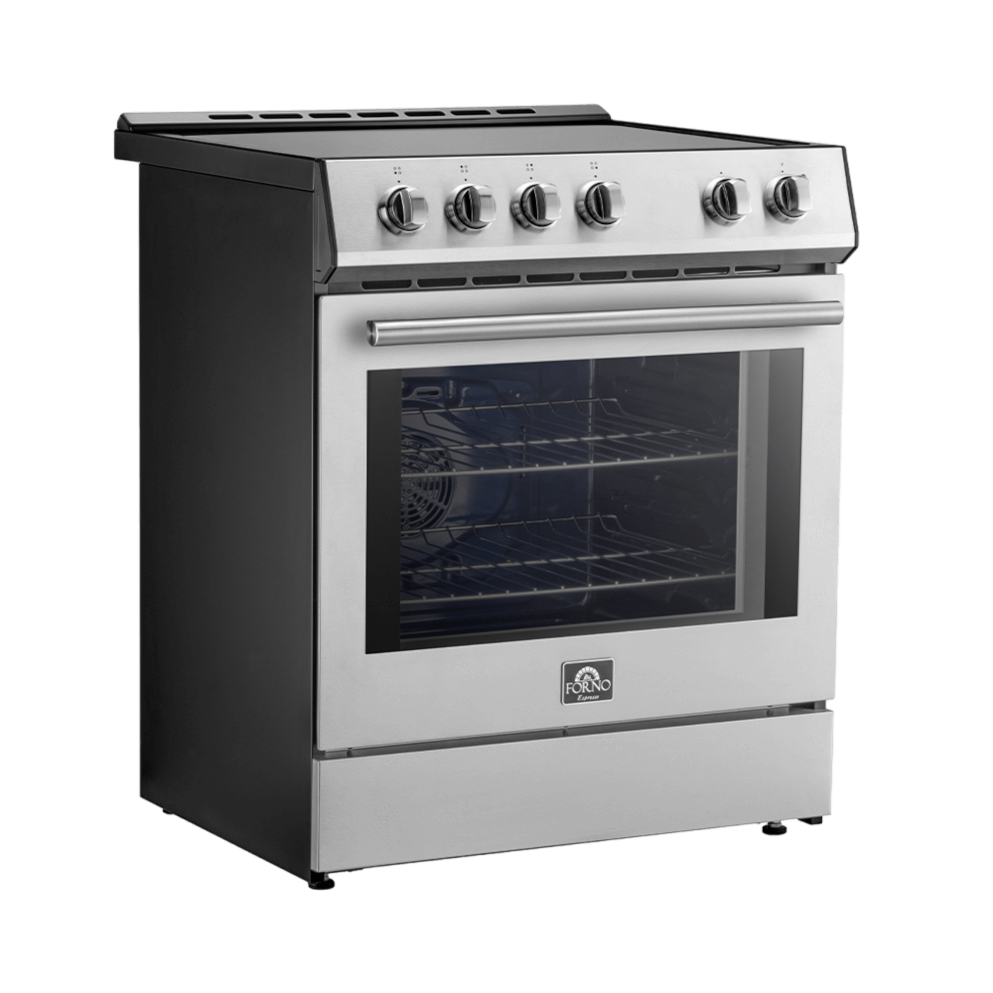 FORNO - Leonardo Espresso 30" Slide-In Electric Induction in Stainless-Steel, - Image 8