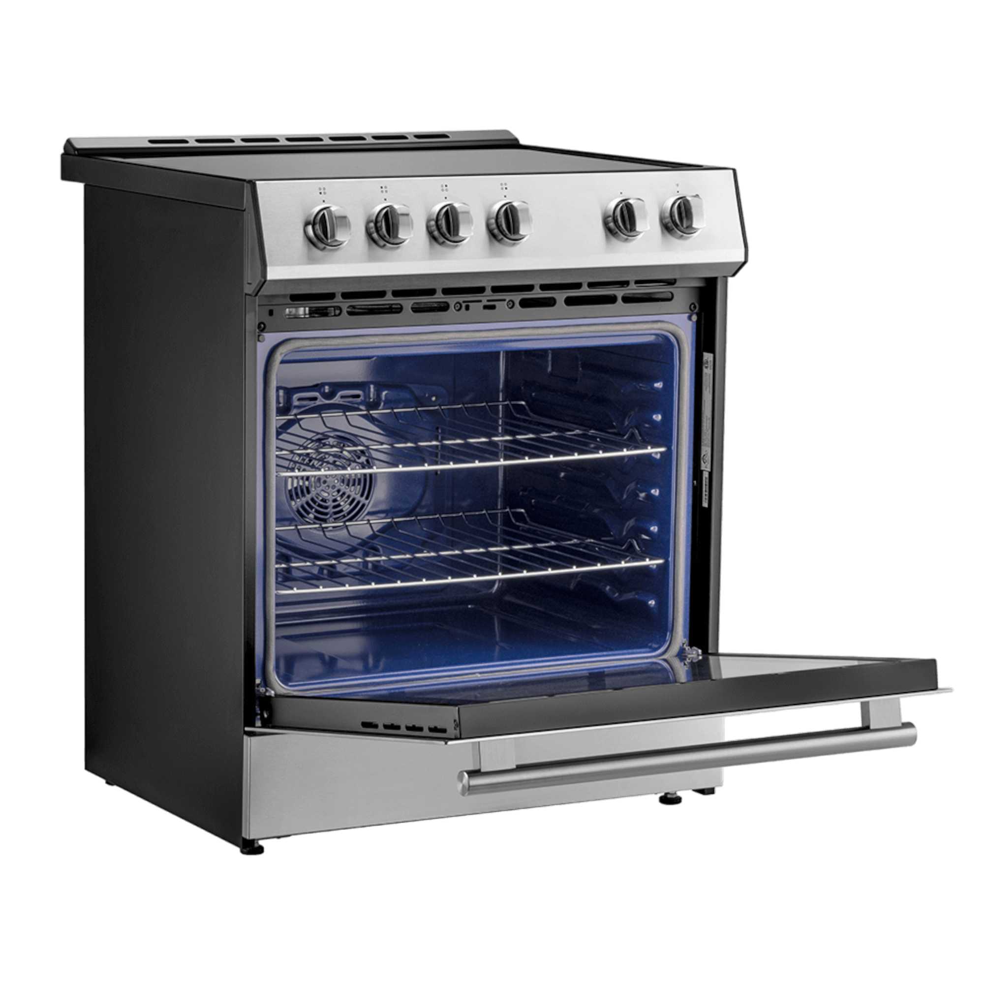 FORNO - Leonardo Espresso 30" Slide-In Electric Induction in Stainless-Steel, - Image 9