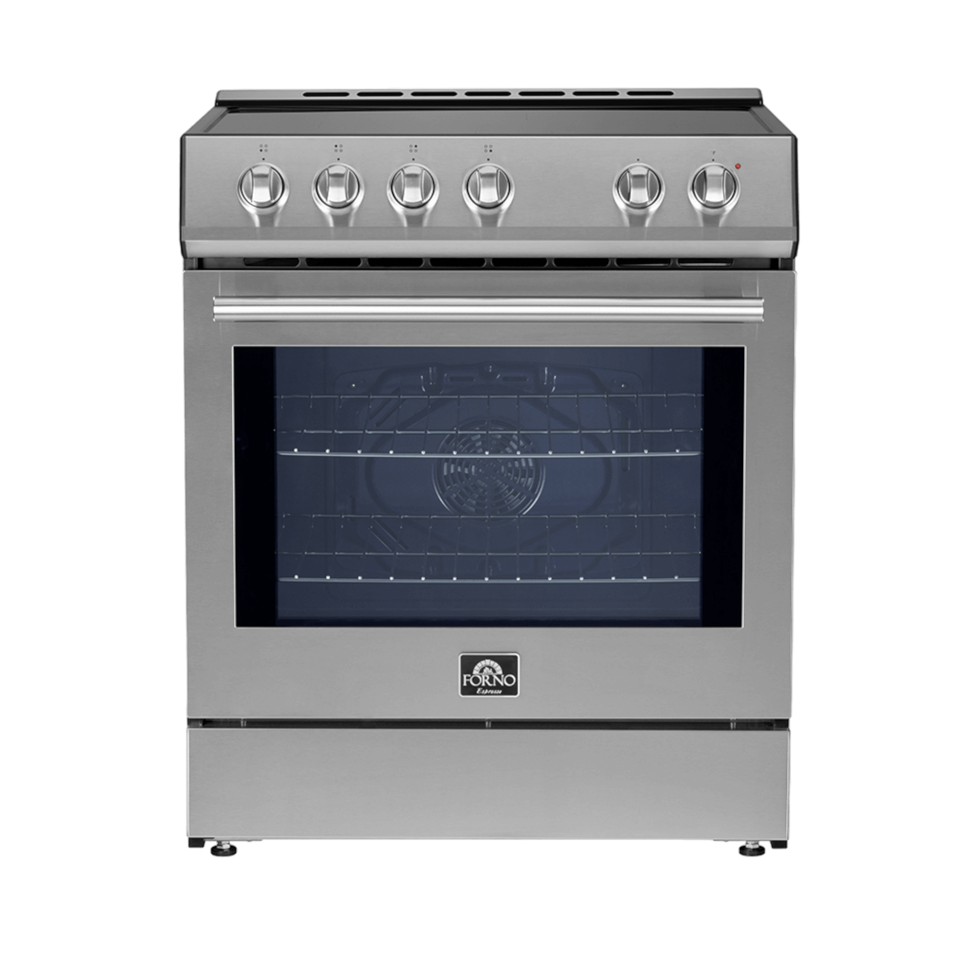 FORNO - Leonardo Espresso 30" Slide-In Electric Induction in Stainless-Steel, - Image 3