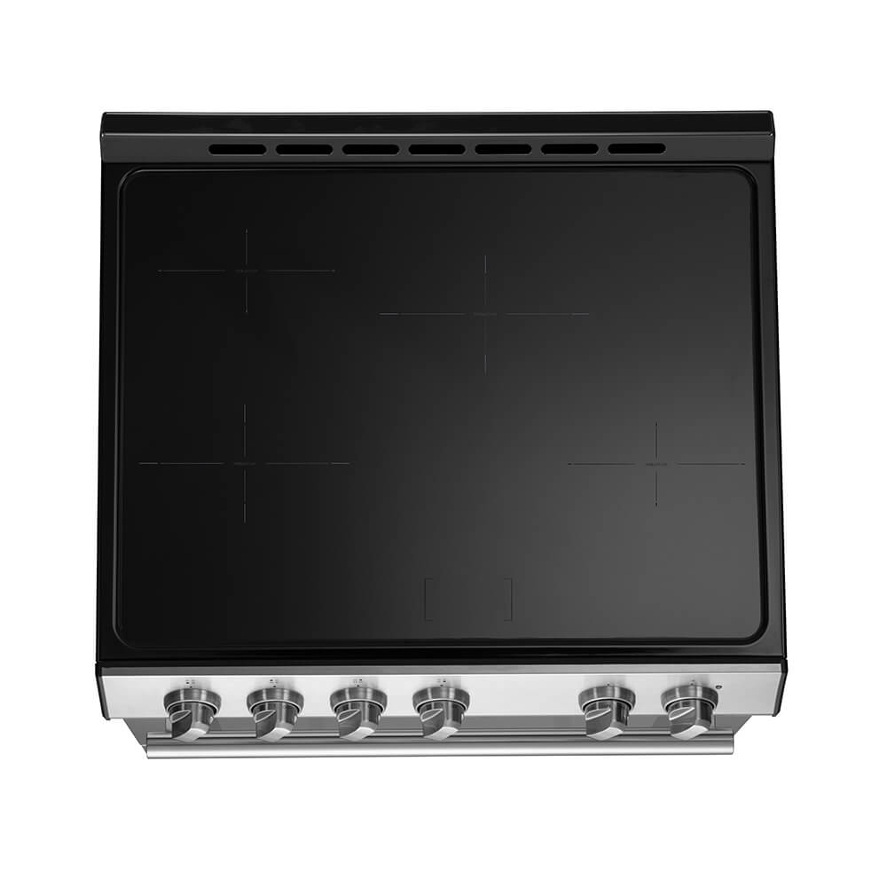 FORNO - Leonardo Espresso 30" Slide-In Electric Induction in Stainless-Steel, - Image 5