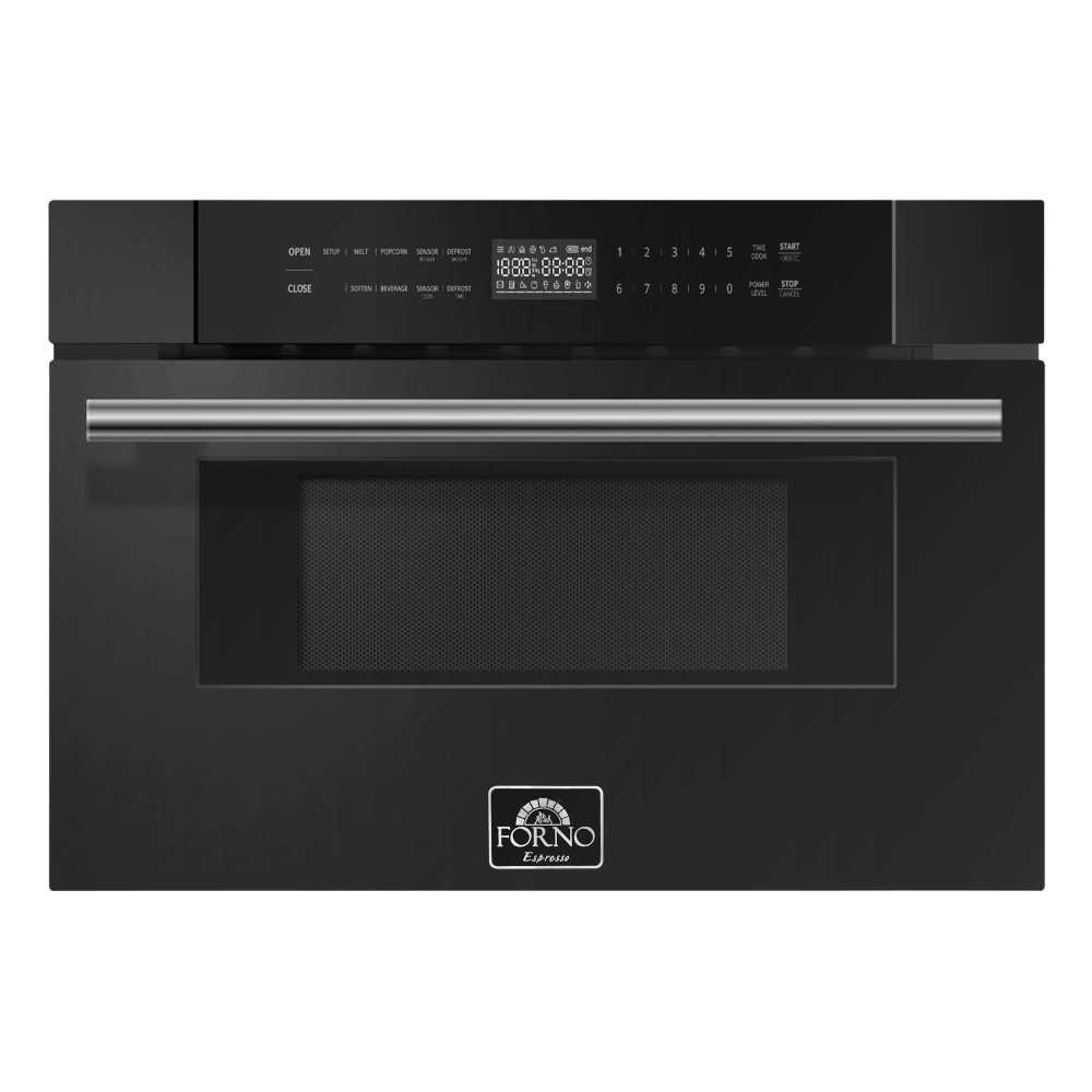 FORNO Capoliveri Espresso Black 30 Inch 1000 Watts Microwave Drawer 1.2 cu.ft. - Image 2