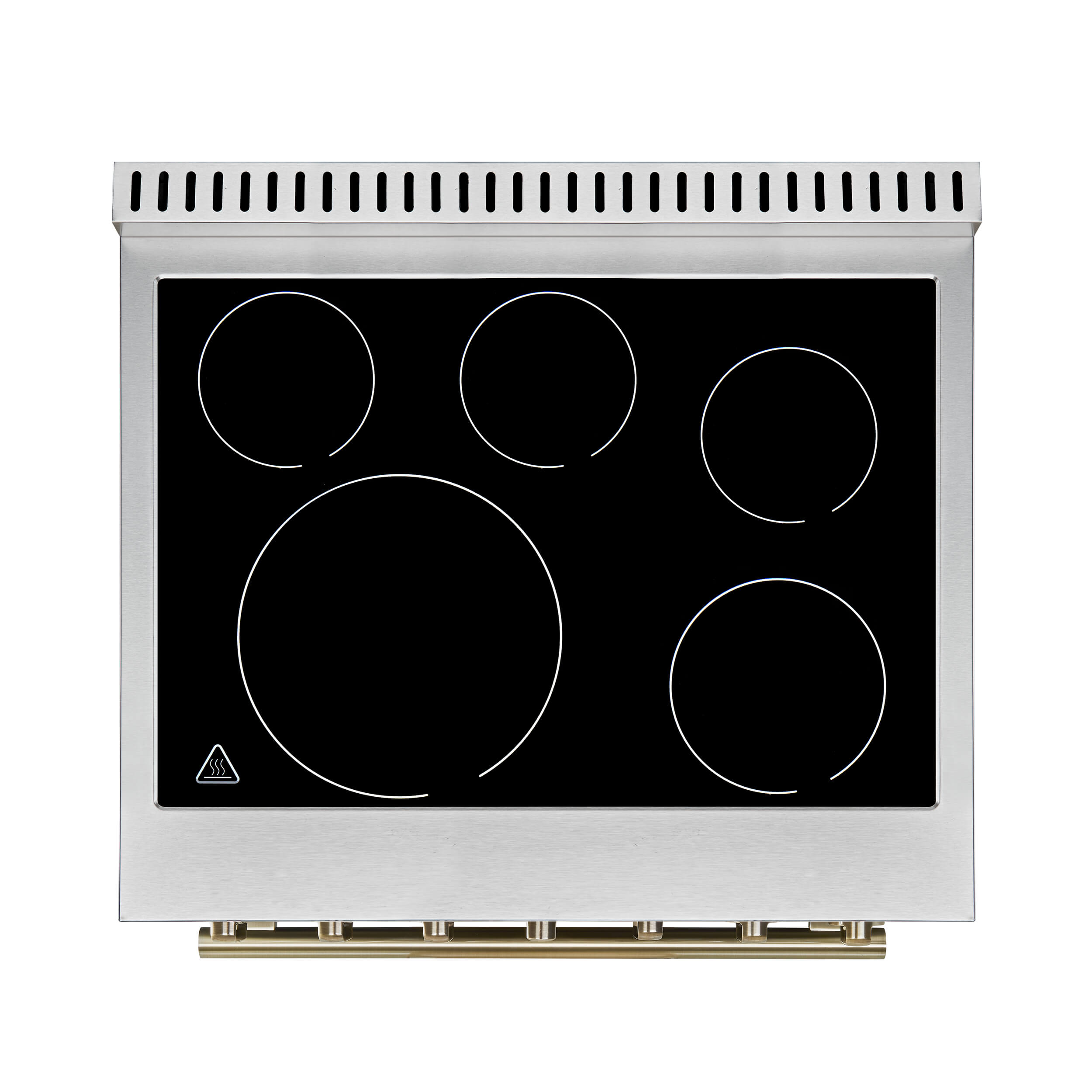 FORNO Paolo 30" Freestanding Electric Range in White, 4.38 cu.ft. True Convection Oven - Image 5