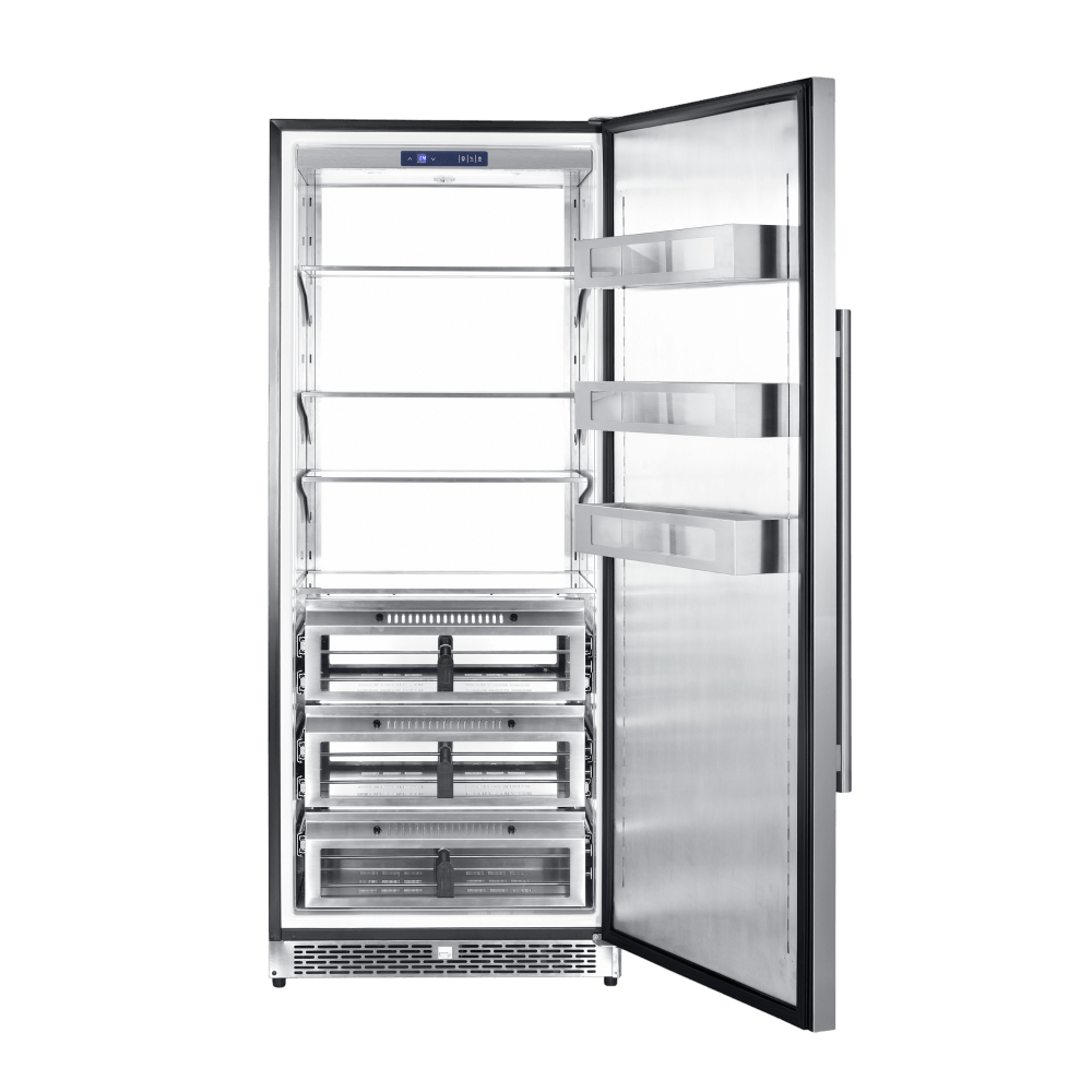 FORNO Cologne - 30" Freestanding 18.4 Cu.Ft. Stainless Steel Refrigerator - Image 2