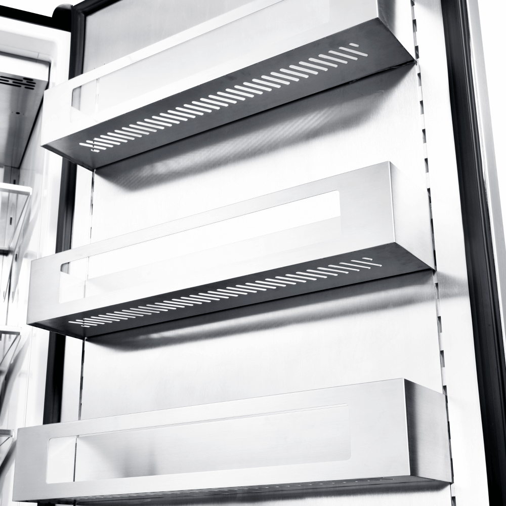FORNO Cologne - 30" Freestanding 18.4 Cu.Ft. Stainless Steel Refrigerator - Image 7