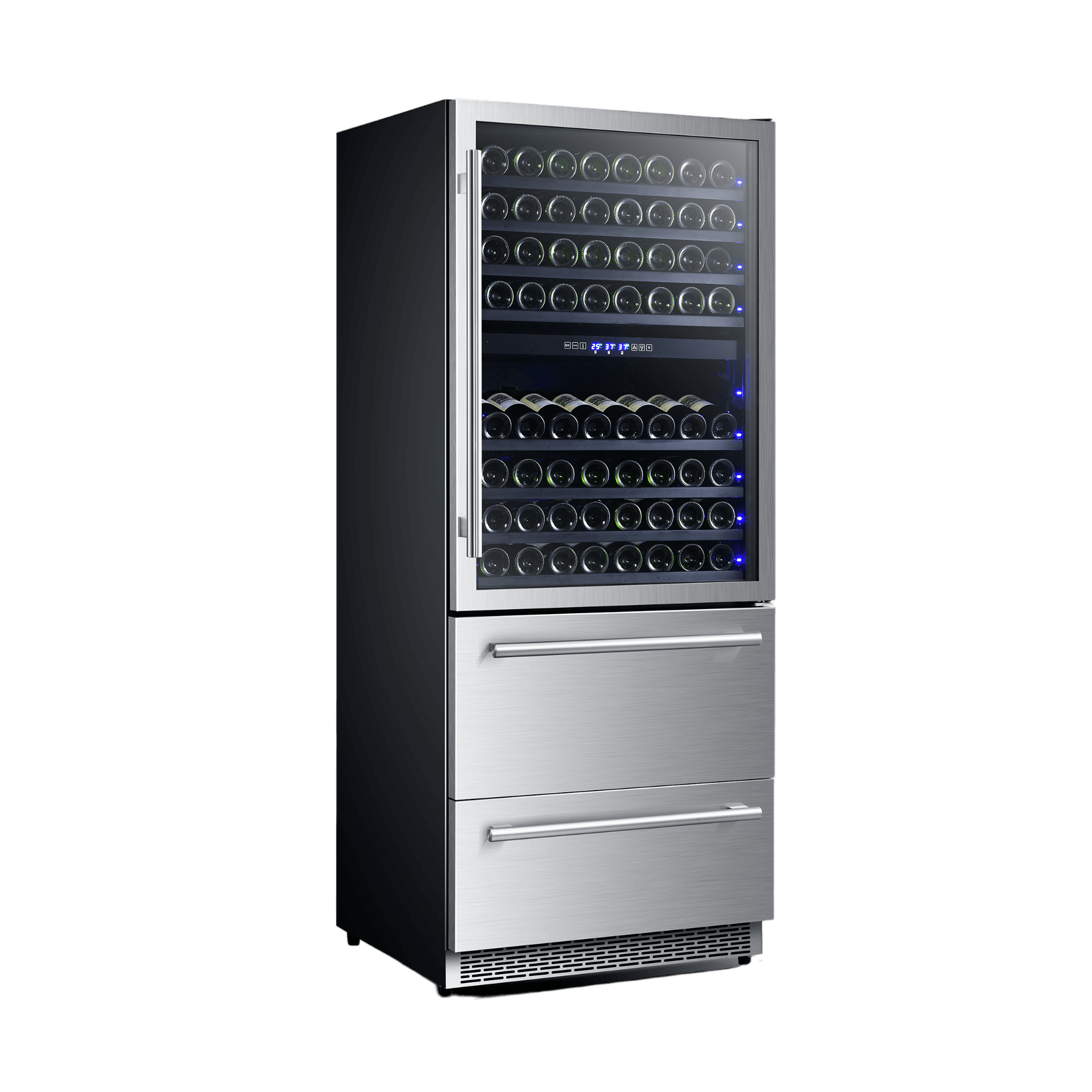 FORNO Capraia - Triple Temp Zones - Dual Zone 30" Wine Cooler with two refrigerator drawers - Image 5