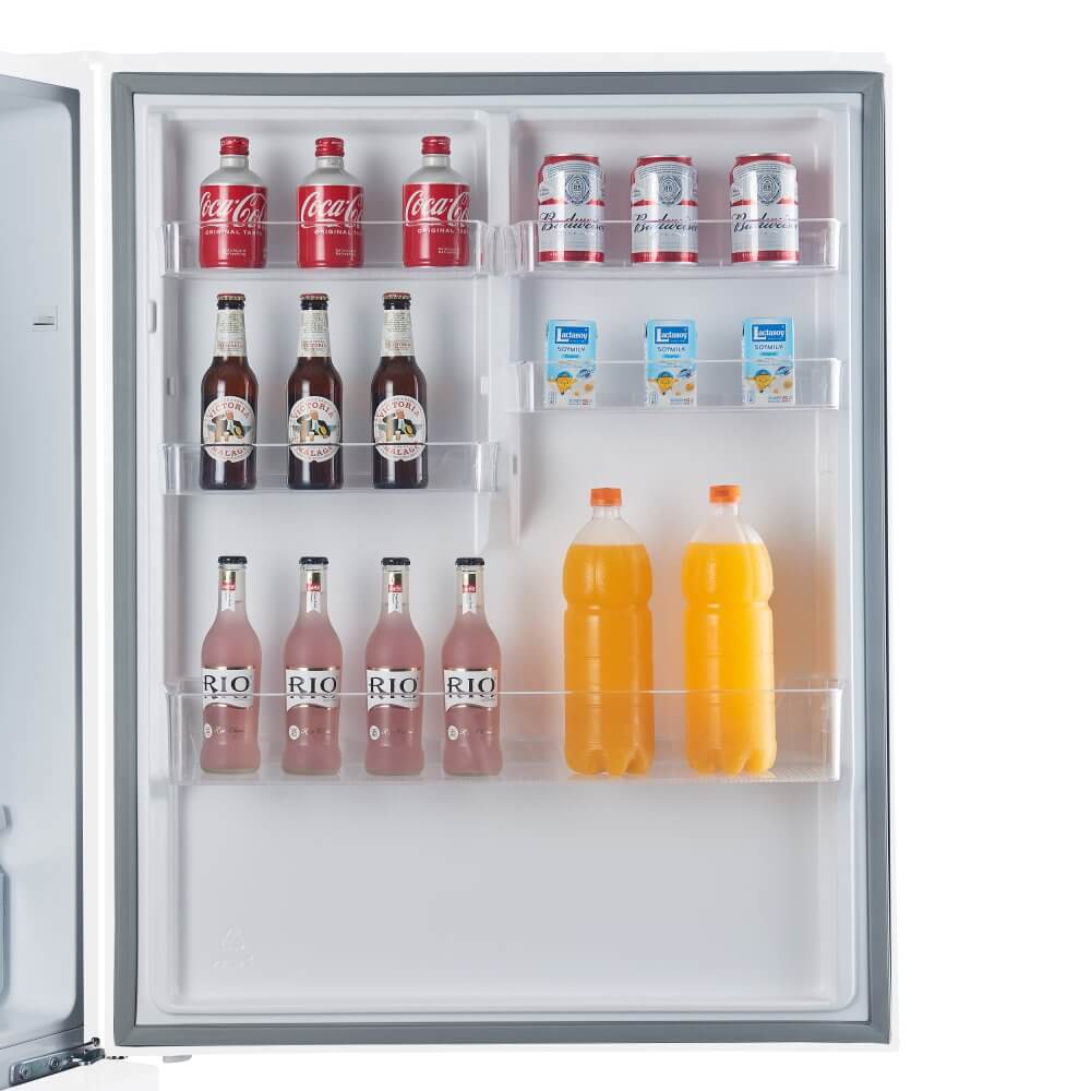 FORNO 31" Milano Espresso Bottom Freezer Right Swing Door Refrigerator in White, 17.2 cu. ft. Additionnal Antique Brass Handles Included - Image 13