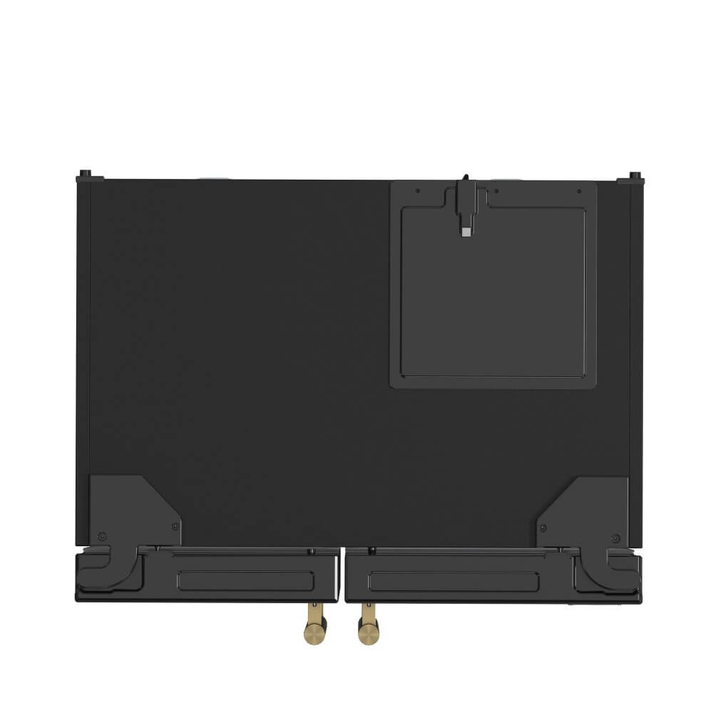 FORNO  Salerno Espresso 33-inch Side-by-Side 15.6 Cu.Ft. Black Refrigerator - Image 18