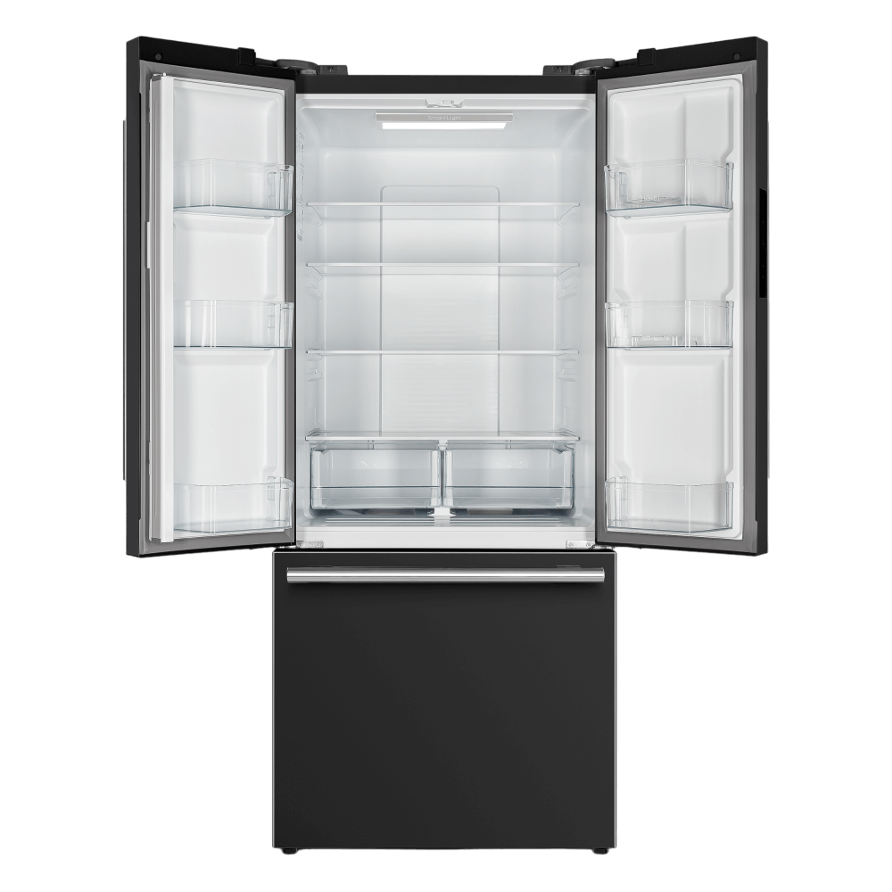 FORNO - Espresso Gallipoli 30-inch French Door Black Refrigerator, 17.5 cu. ft. Capacity with Ice Maker - Image 7