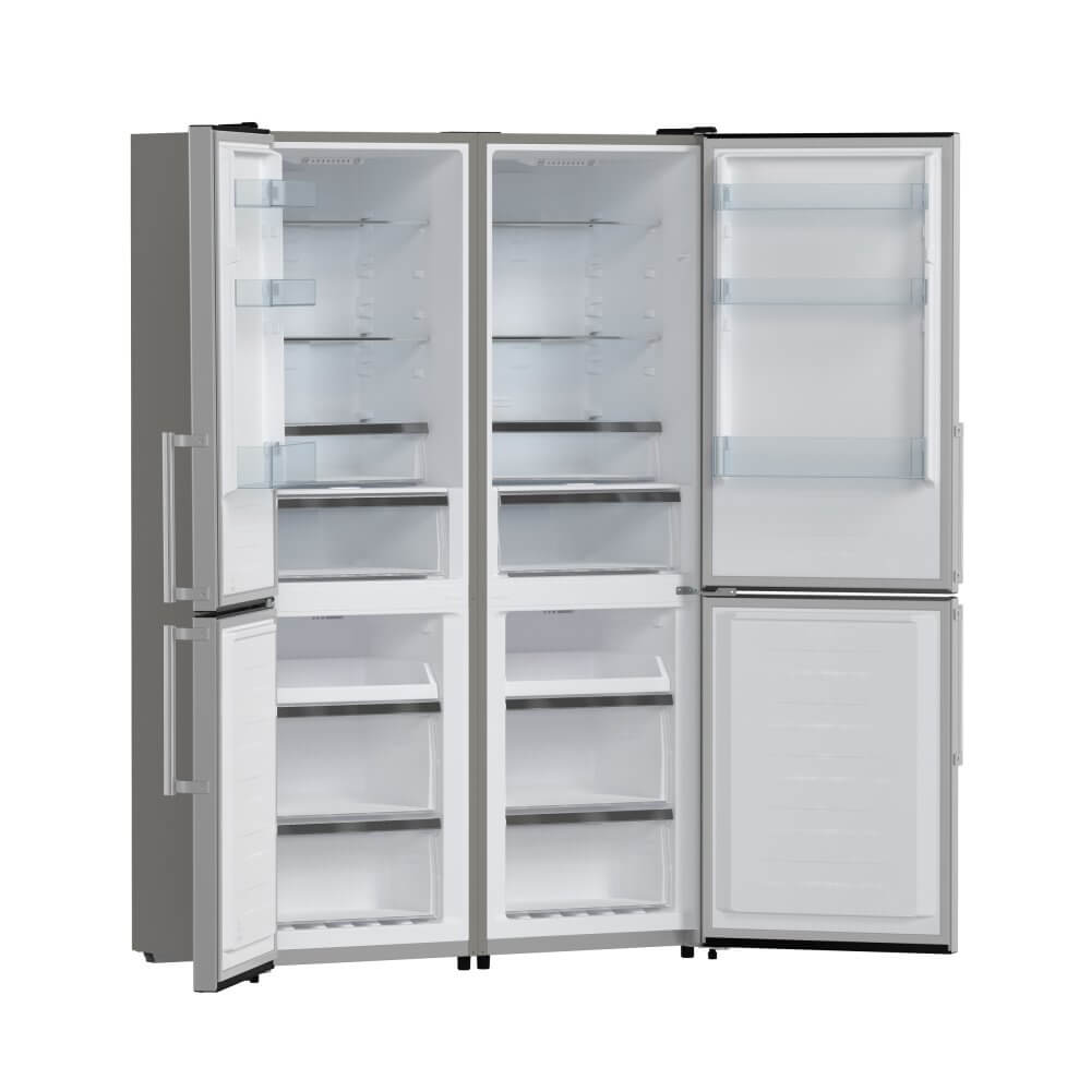 FORNO - Guardia 46.8"  Bottom Freezer Refrigerator, 21.6 cu.ft. - Image 4