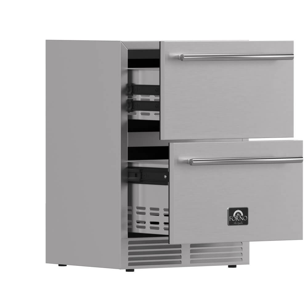 FORNO Como 24” Indoor/Outdoor Drawer Refrigerator, 4.87 cu.ft. - Image 4