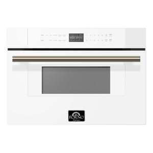 FORNO Capoliveri Espresso White 30 Inch 1000 Watts Microwave Drawer 1.2 cu.ft.
