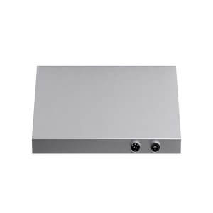 FORNO Biagio 30" Wall Mounted Range Hood Stainless Steel, 600 CFM, Knob Control, Baffle Filter