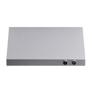 FORNO Biagio 36" Wall Mounted Range Hood Stainless Steel, 600 CFM, Knob Control, Baffle Filter
