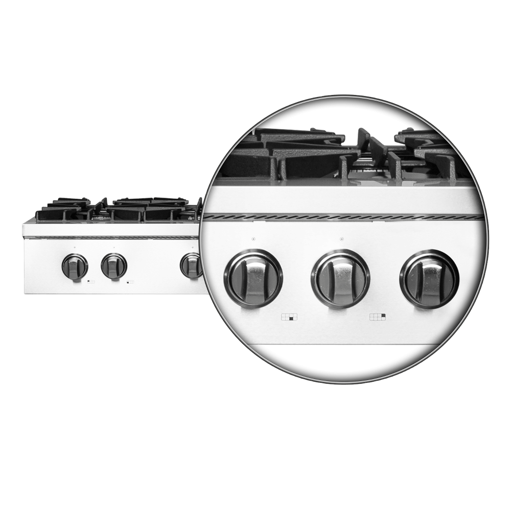 FORNO Cossato Alta 48" Gas Rangetop - Image 6