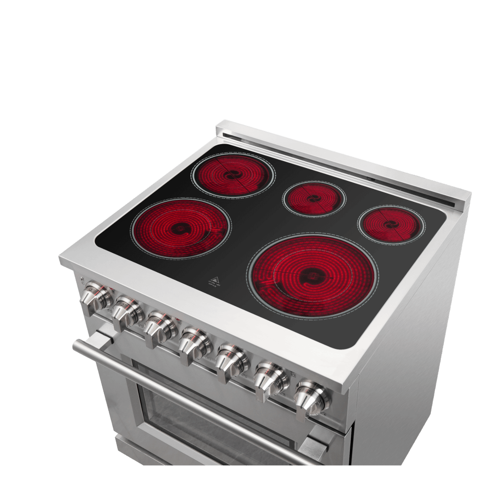 FORNO  Massimo 30" Freestanding Chef Door Electric Range - Image 5