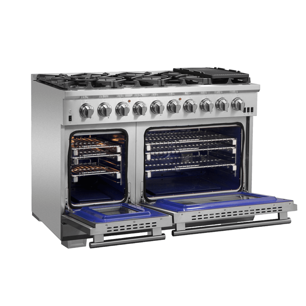 Forno Capriasca 48" Freestanding Gas Range - Image 2