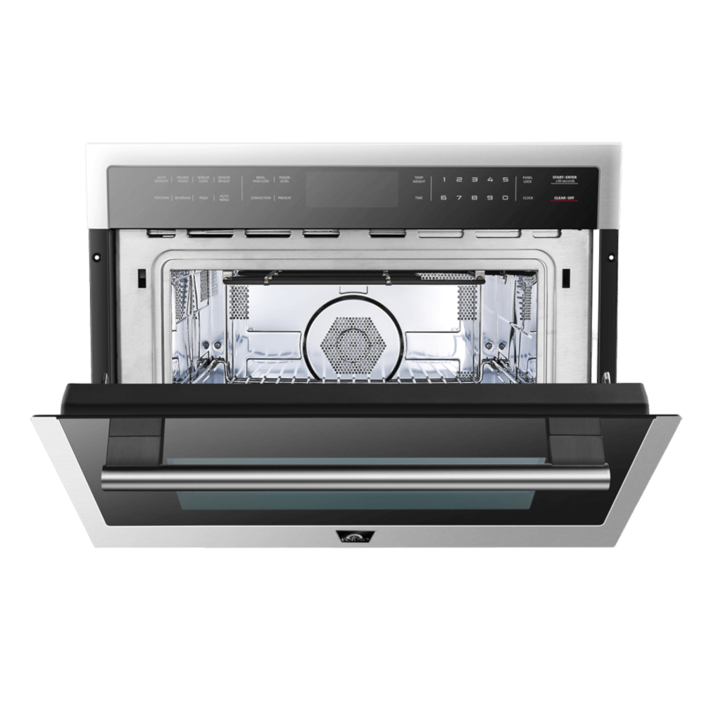FORNO Oliena 24-inch 1750 W Compact Oven & 1000 W Microwave, 1.6 cu.ft. - Image 2
