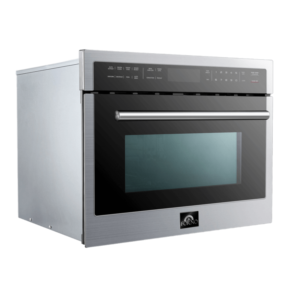 FORNO Oliena 24-inch 1750 W Compact Oven & 1000 W Microwave, 1.6 cu.ft. - Image 4