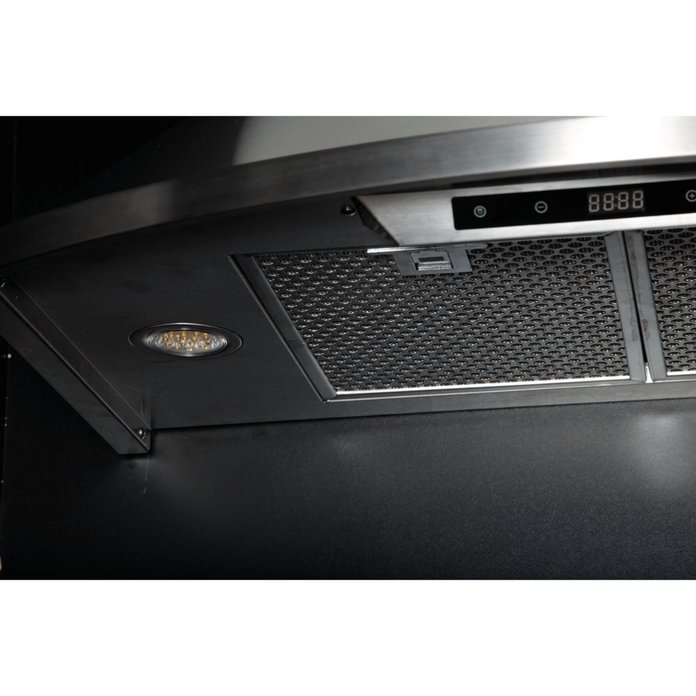 FORNO Campobasso 30" Wall Mount Range Hood with Hybrid Mesh Filter - Image 3