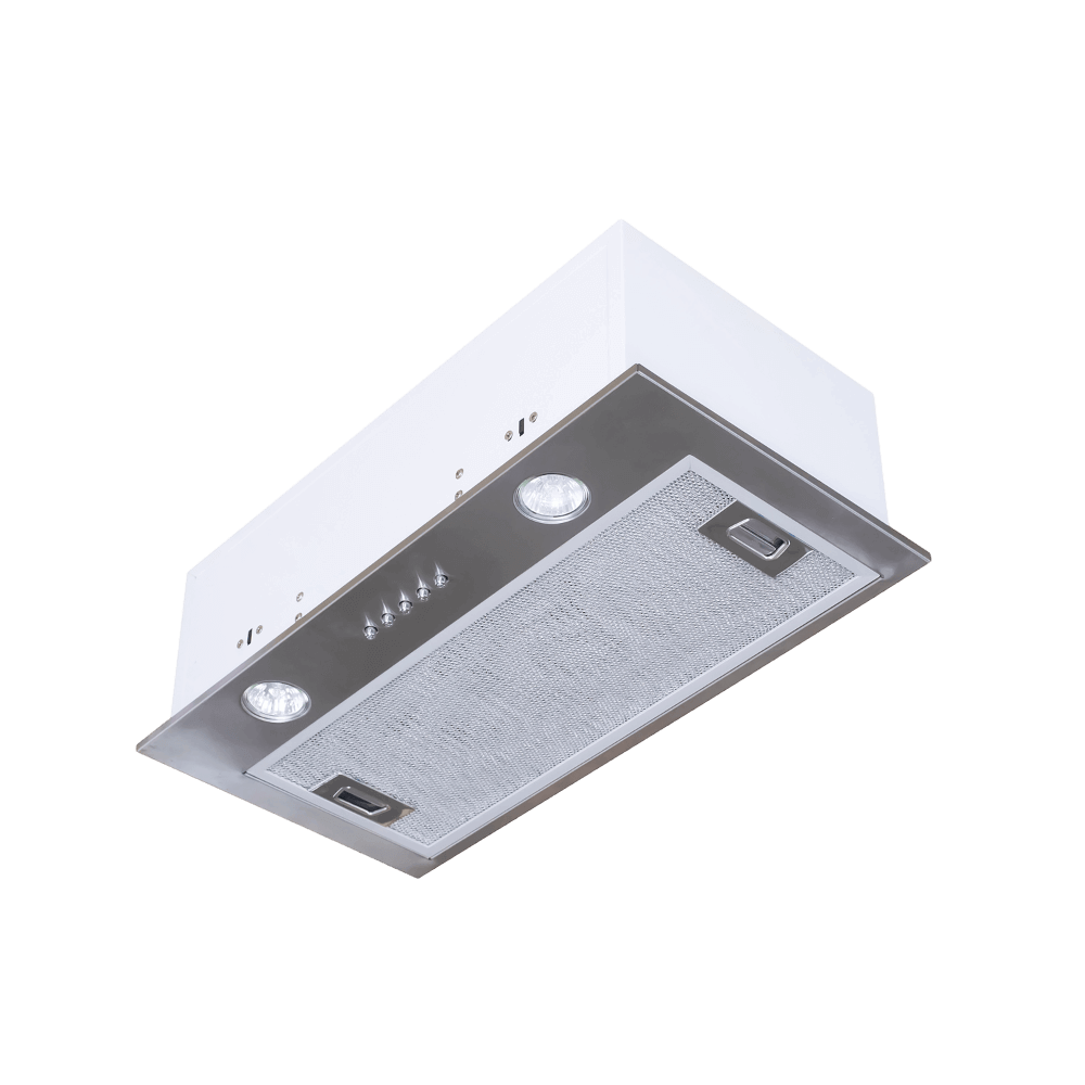 FORNO 22" Built-In Stainless Steel Range Hood with Mesh Filter - Image 3
