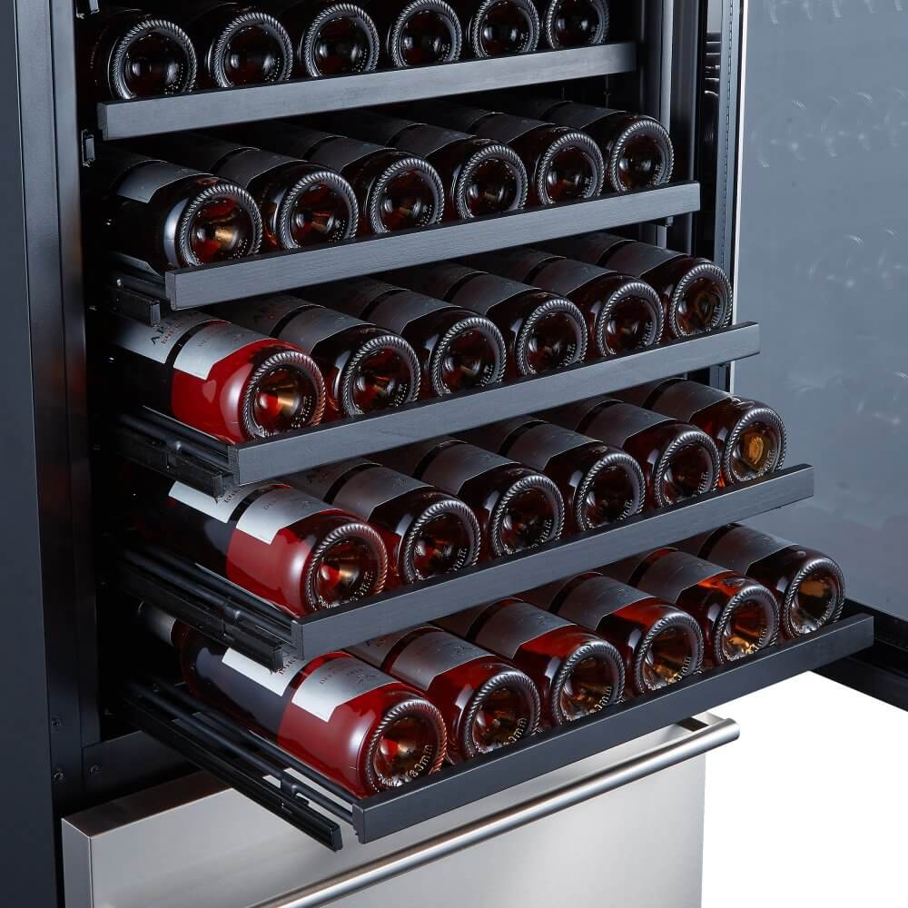 FORNO Azienda - Dual Temperature Zone 24''  Wine Cooler -108 Bottles with two refrigerated drawers - Image 6