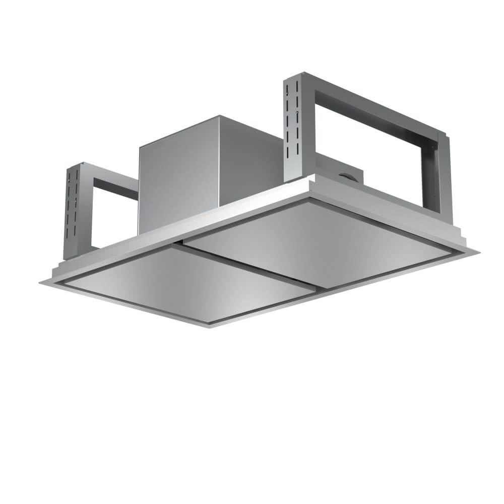 FORNO Arezzo 44-Inch Recessed Ceiling Range Hood, Dual Motors, 1200 CFM, Hybrid Filters, Remote Control - Image 5