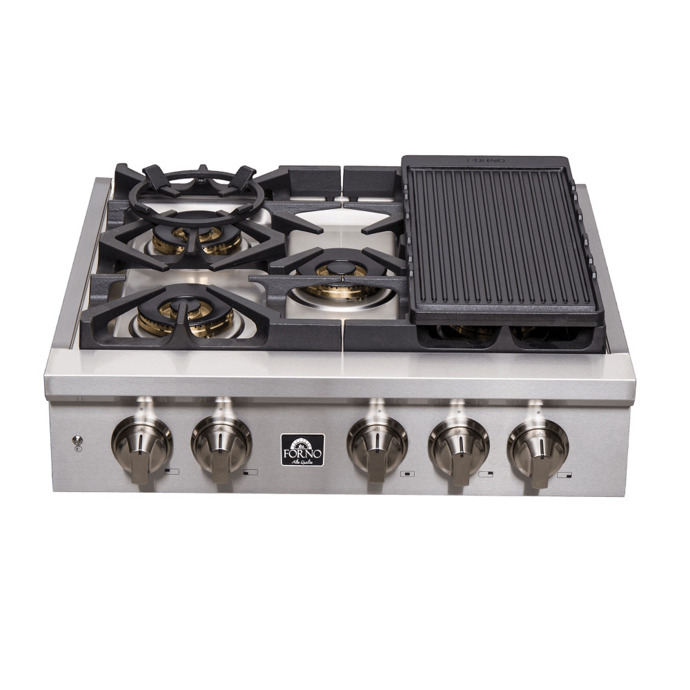 FORNO Spezia Alta Qualita 30"Pro-Style Gas Rangetop - Image 4