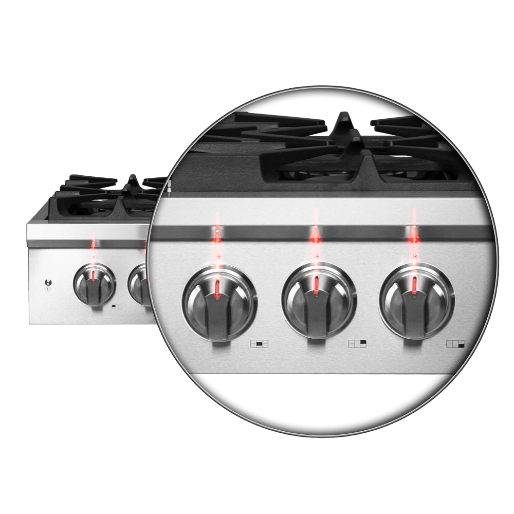 FORNO Spezia Alta Qualita 30"Pro-Style Gas Rangetop - Image 8