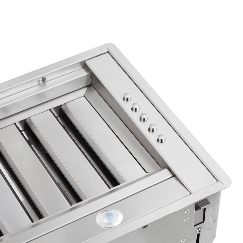 FORNO  Frassanito 48" Recessed Range Hood with Baffle Filters - Image 3