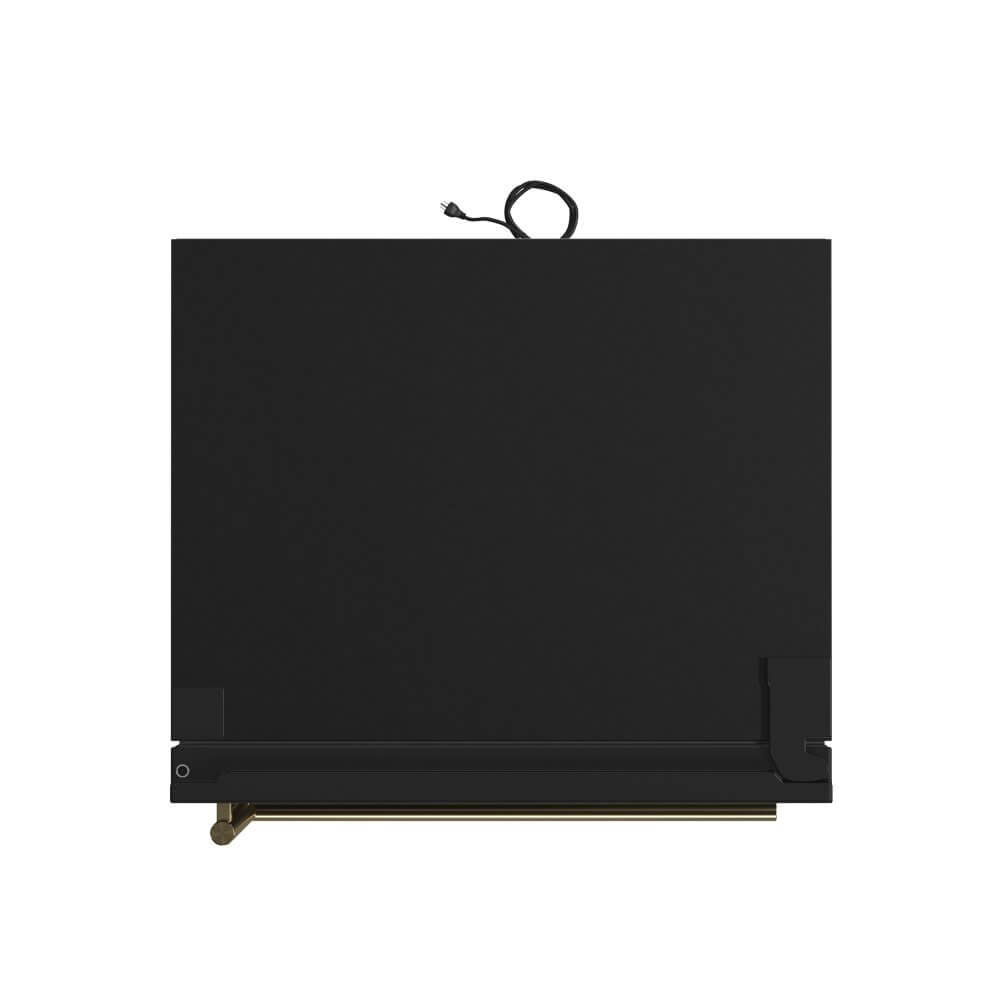 FORNO 31" Milano Espresso Bottom Freezer Right Swing Door Refrigerator in Black, 17.2 cu. ft. Additionnal Antique Brass Handles Included - Image 17