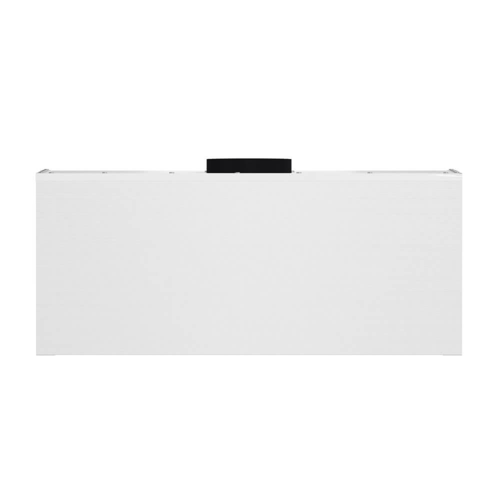 FORNO Bari Espresso 30" Under Cabinet in White 400CFM Range Hood, with additional Brass Filter Handles - Image 16