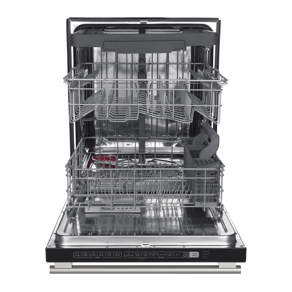 FORNO 24” Pozzo Dishwasher White With additional Antique Brass handles - Image 4