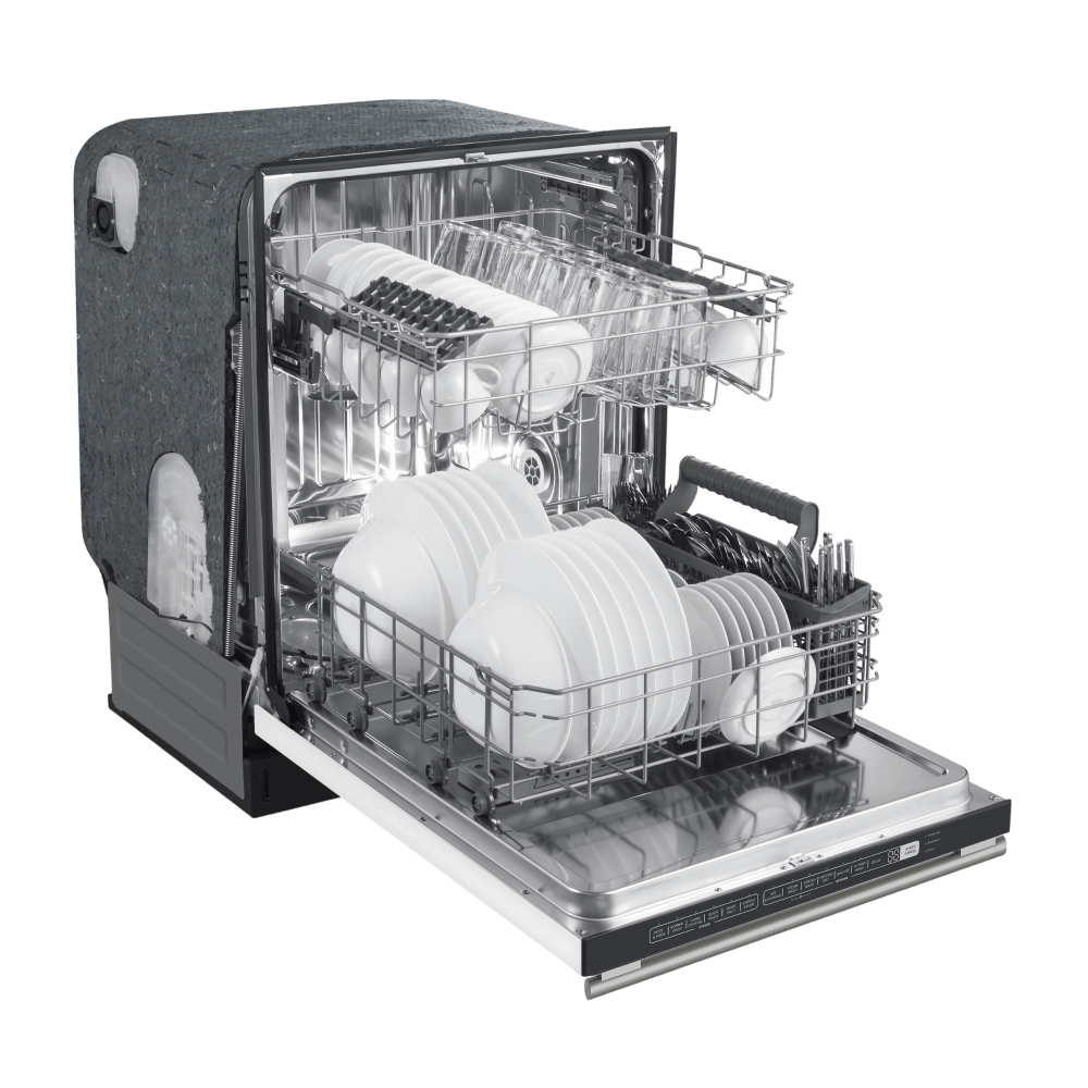 FORNO 24” Pozzo Dishwasher White With additional Antique Brass handles - Image 3