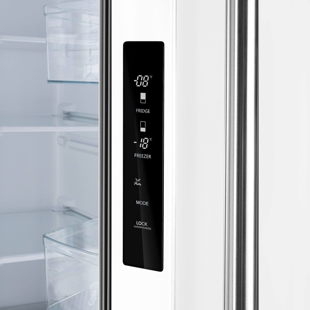 FORNO - Espresso Gallipoli 30-inch French Door White Refrigerator, 17.5 cu. ft. Capacity with Ice Maker - Image 5