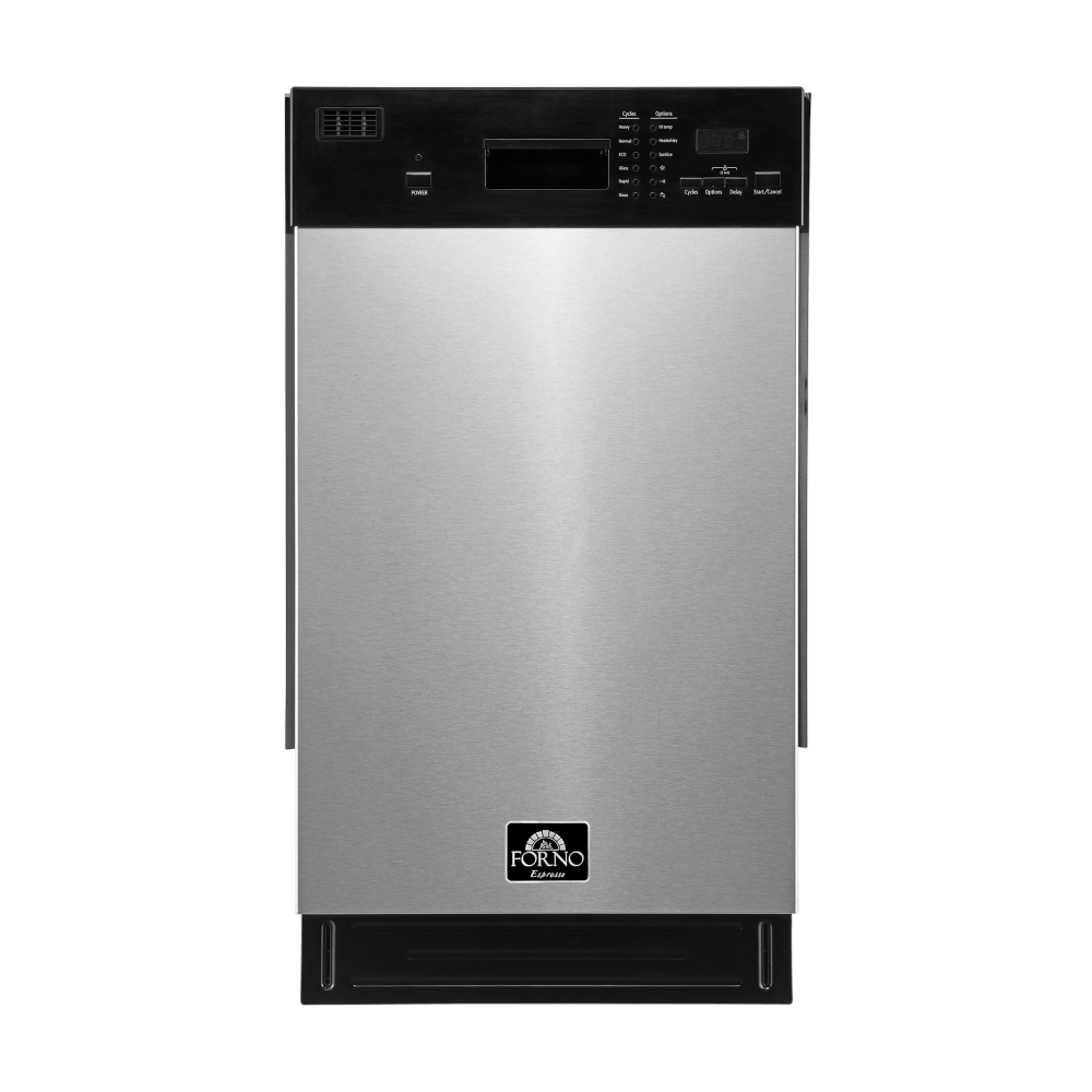 FORNO 18" Polo Stainless-Steel Dishwasher