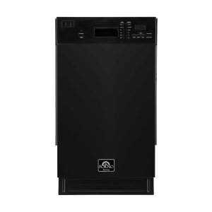 FORNO 18" Polo Black Dishwasher